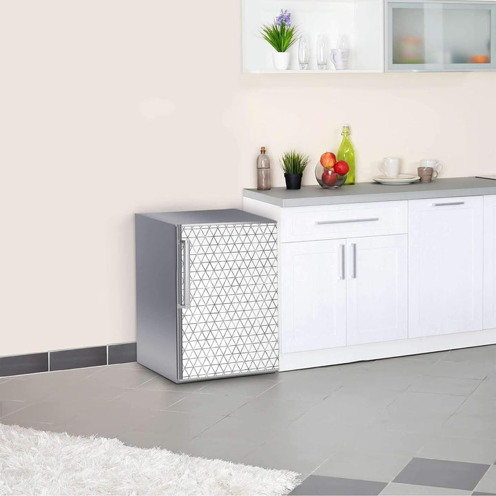 Kühlschrank Aufkleber I Dekoration für Kühlschranktür - Sticker Folie selbstklebend I Deko Küche - D