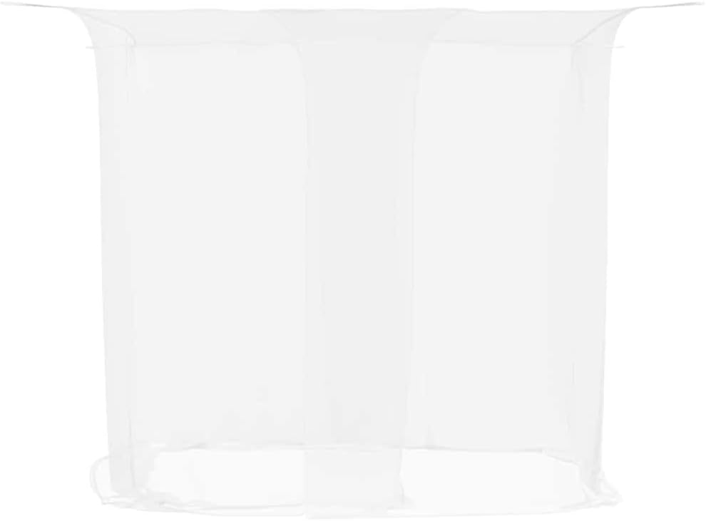 vidaXL Moskitonetz zum Aufhängen 156 Mesh Weiss 220x200x210 cm, Bett Moskitonetz, Moskito Netz, Inse