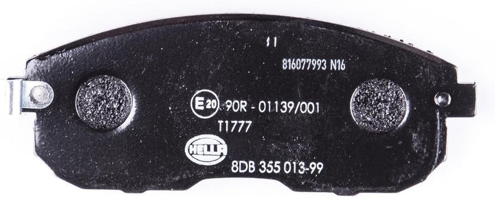 HELLA PAGID 8DB 355 013-991 Bremsbelagsatz - T1777 - Dicke/Stärke: 17mm - Bremssystem: Sumitomo - mi