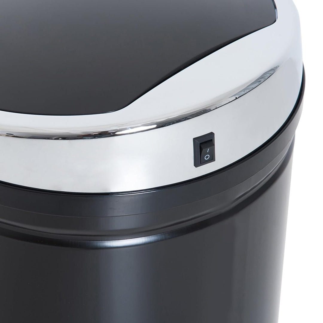 HOMCOM Sensor Mülleimer 42L Automatischer Mülleimer mit Bewegungssensor, Abfalleimer Abfallbehälter