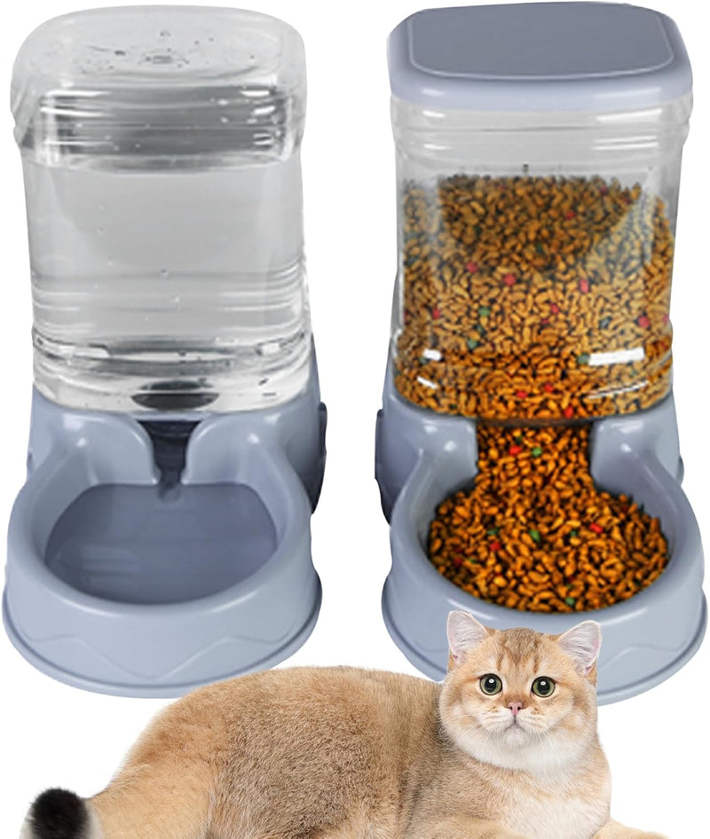 Haustierwasserspender automatischer Katzenfuttermittel 3.5L Kleine mittelgrosse Haustier Automatisch