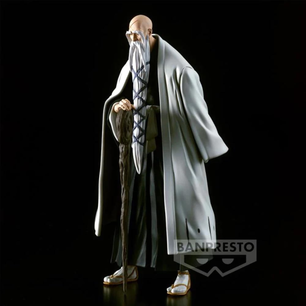 BANPRESTO - Bleach - Solid and Souls - Genryusai Shigekuni Yamamoto Statue Shigekuni Yamamotogenryus