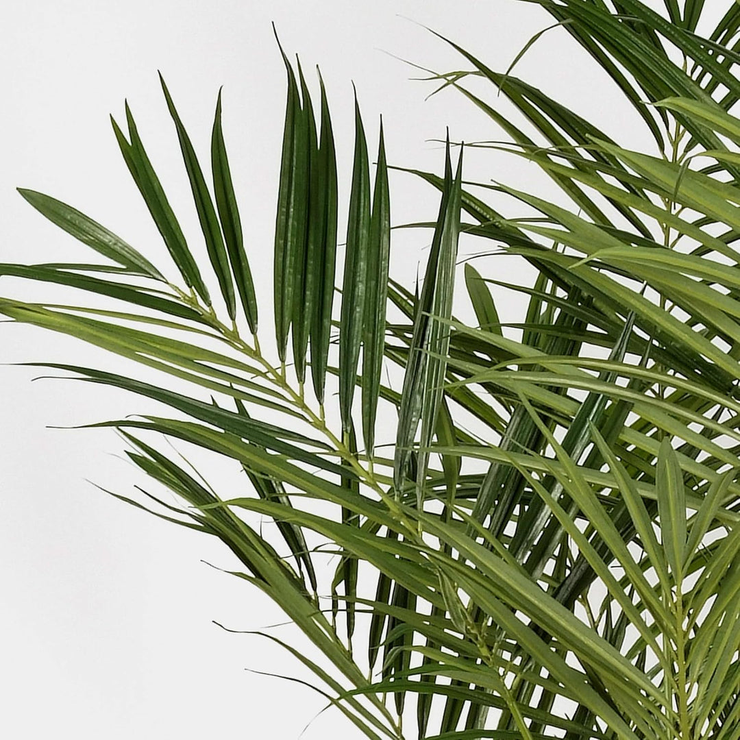 artplants.de Künstliche Kentia Palme Natural, 192 Blätter, 200cm - hochwertige Dekopalme - Kunstpalm