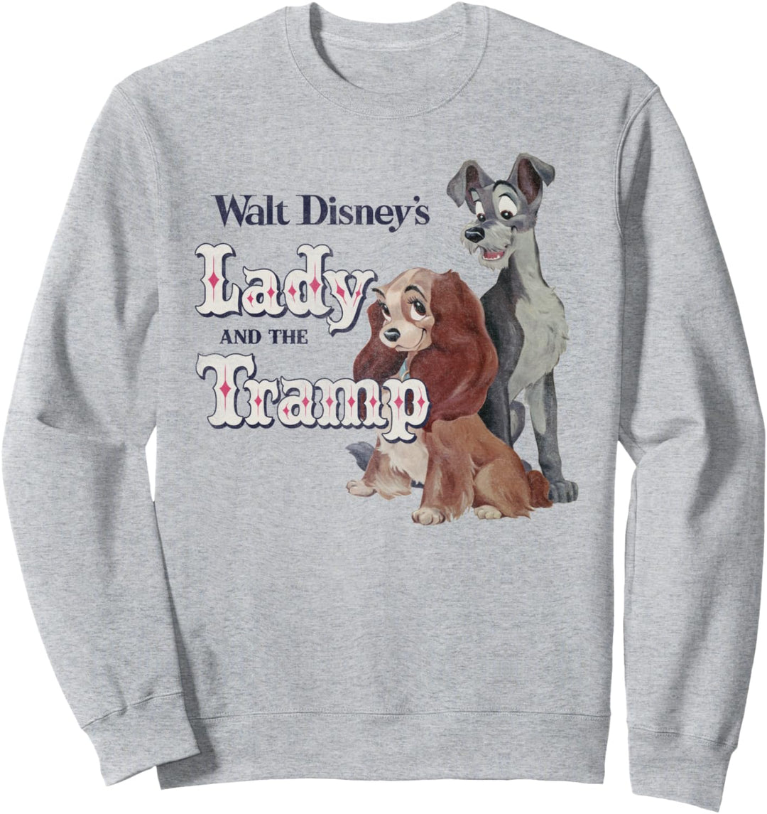 Disney Lady And The Tramp Classic Logo Sweatshirt