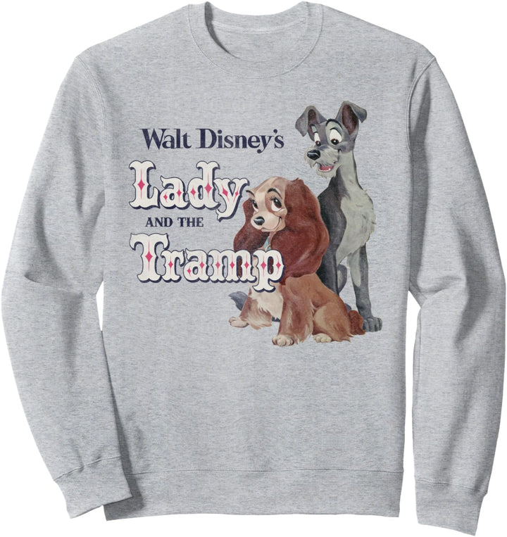 Disney Lady And The Tramp Classic Logo Sweatshirt