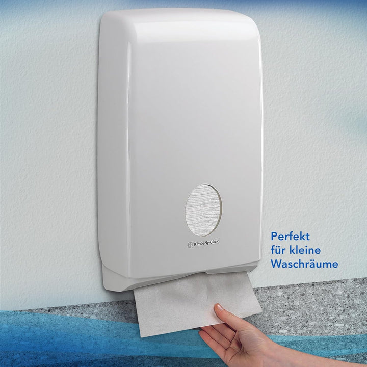 Scott Falthandtücher 5856, Papierhandtücher mit Airflex-Absorptionstechnologie, 1-lagig, 16 Packunge