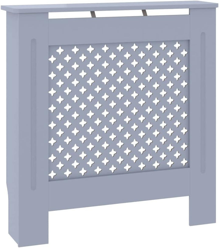 Wohnzimmer Heizkörperabdeckung 78x19x81.5 cm MDF Heizkörperverkleidung Dekorative Wabenmuster Design