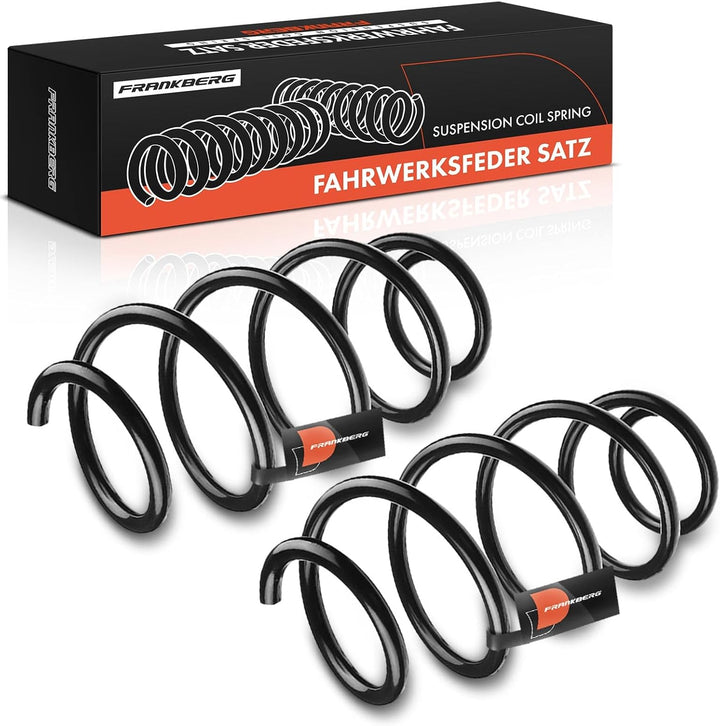 Frankberg 2x Federn Fahrwerksfeder Vorderachse Kompatibel mit Mondeo IV BA7 1.8L-2.5L 2007-2015 Repl