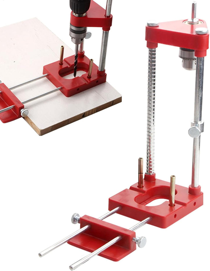 Woodworking Punch Locator, Adjustable Hole Drill Guide, Carpentry Drilling Locator, Hole Drill Guide