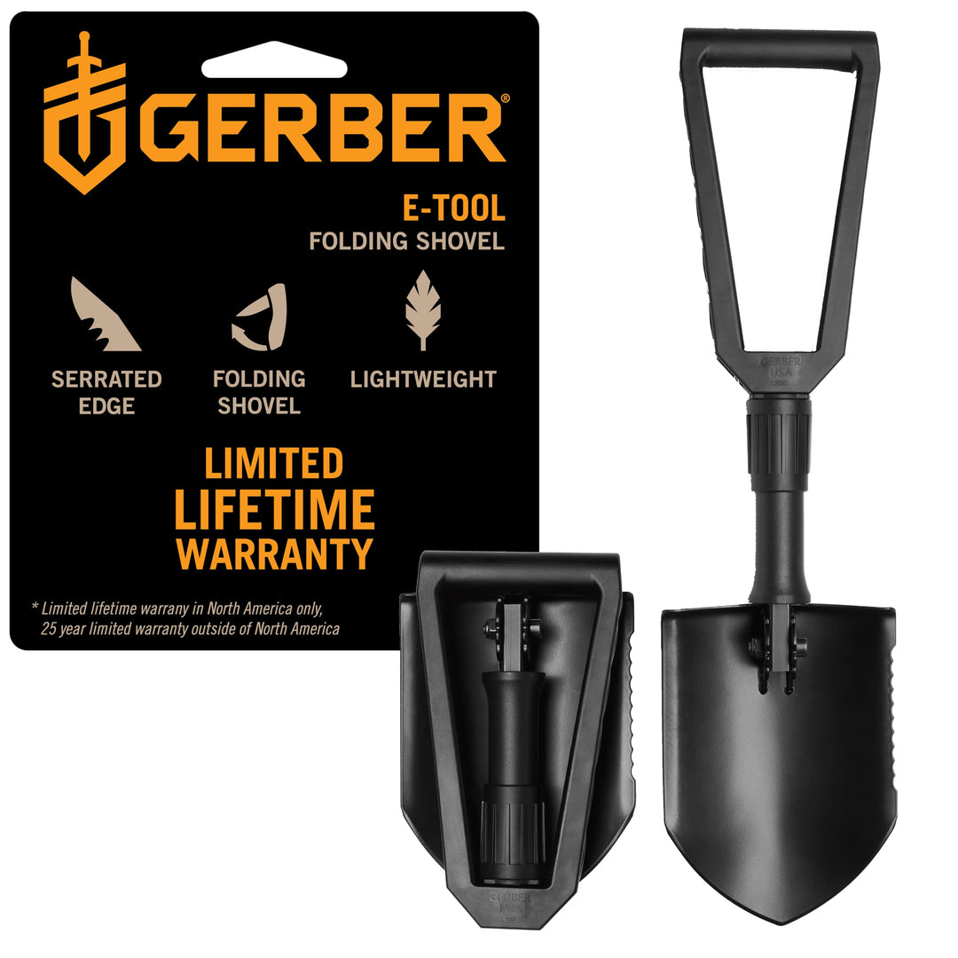 Gerber Uni 1014877 Shovel, schwarz, M, 1014877