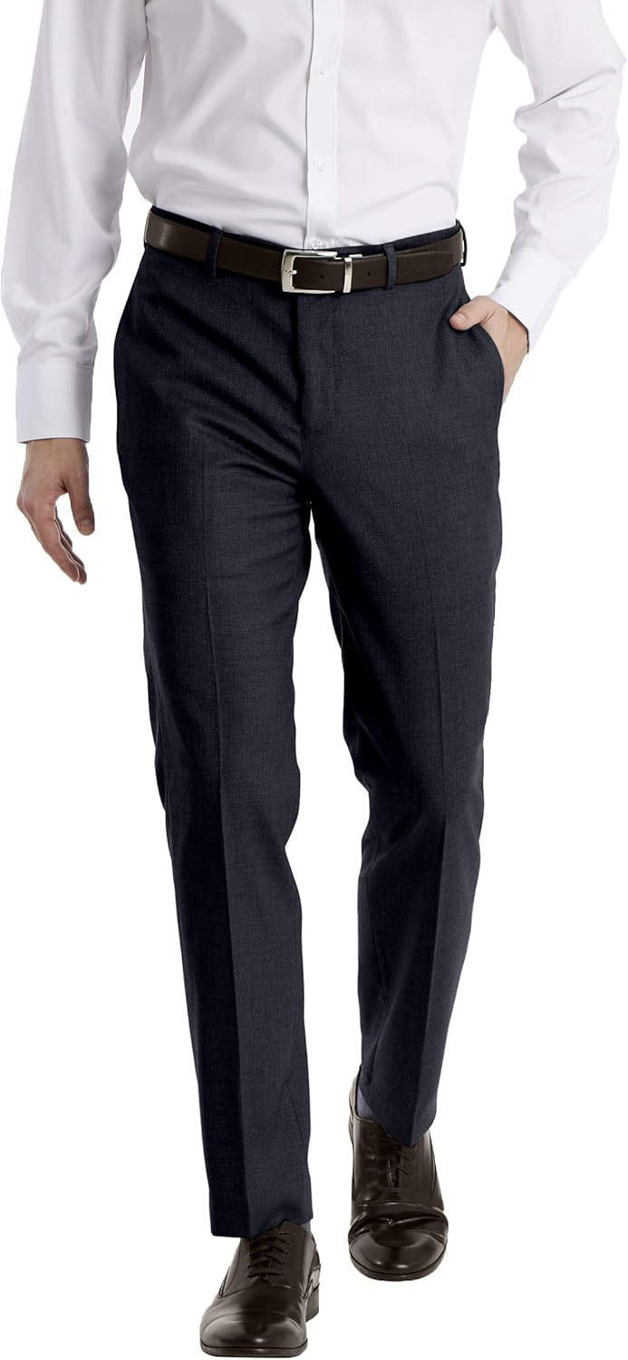Calvin Klein Herren Slim Fit Suit Separates Business-Anzug Jacke 36W / 30L Anzughose Solid Navy, 36W