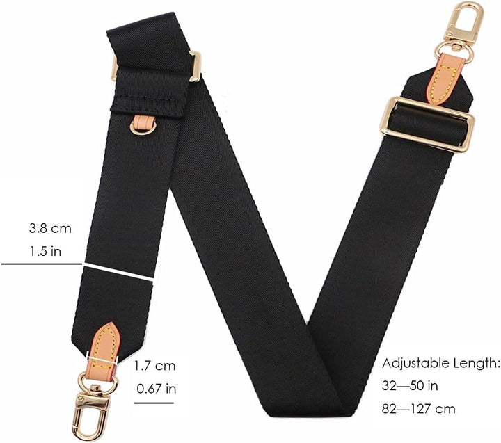 Multi Pochette Accessoires Schultergurt Ersatzgurt Verstellbar Crossbody Breite Segeltuch-Bügel für