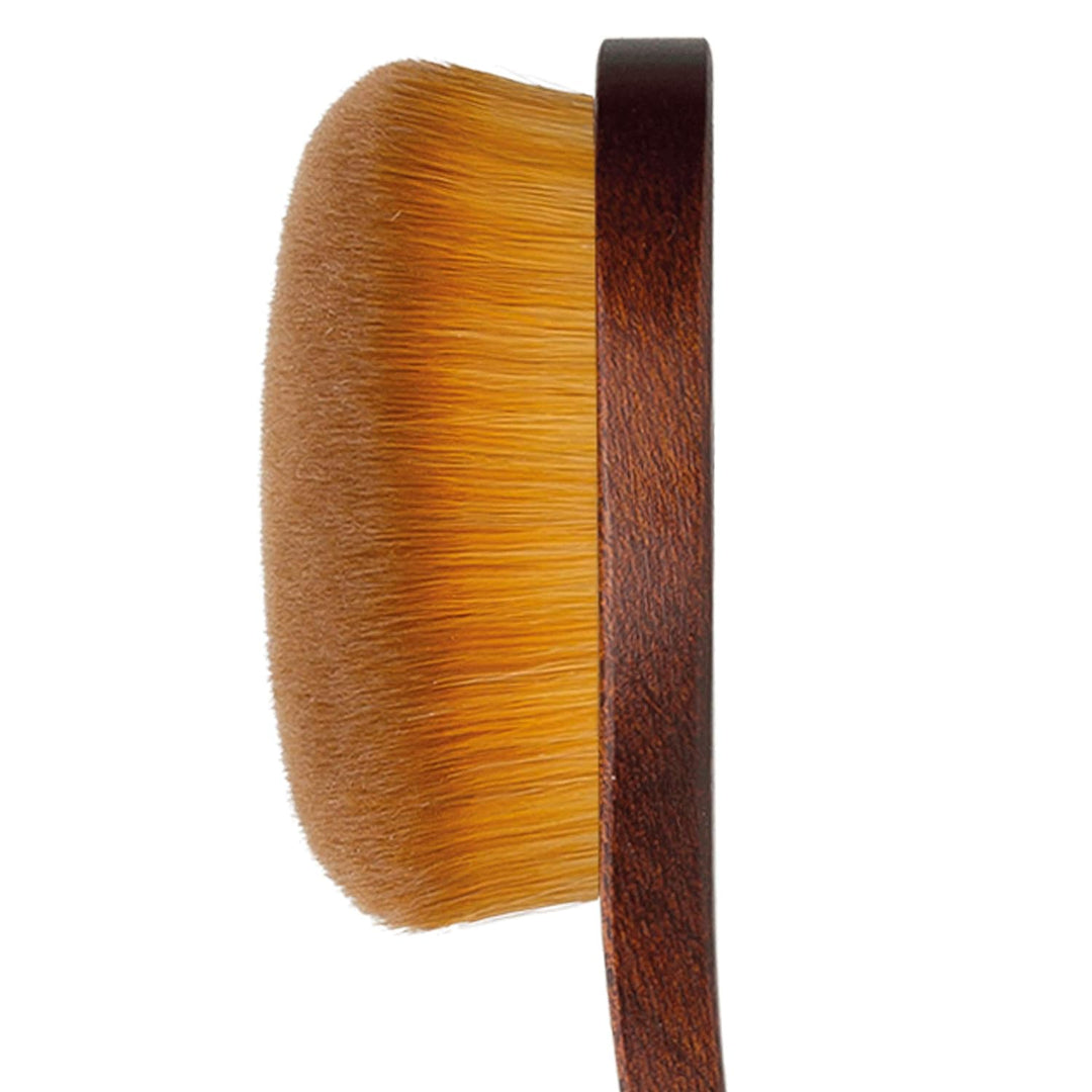 FOUNDATIONPINSEL - PUDERPINSEL mit soft touch Faser / vegan / Kunstfaser / Gr.14 / Made in Germany /