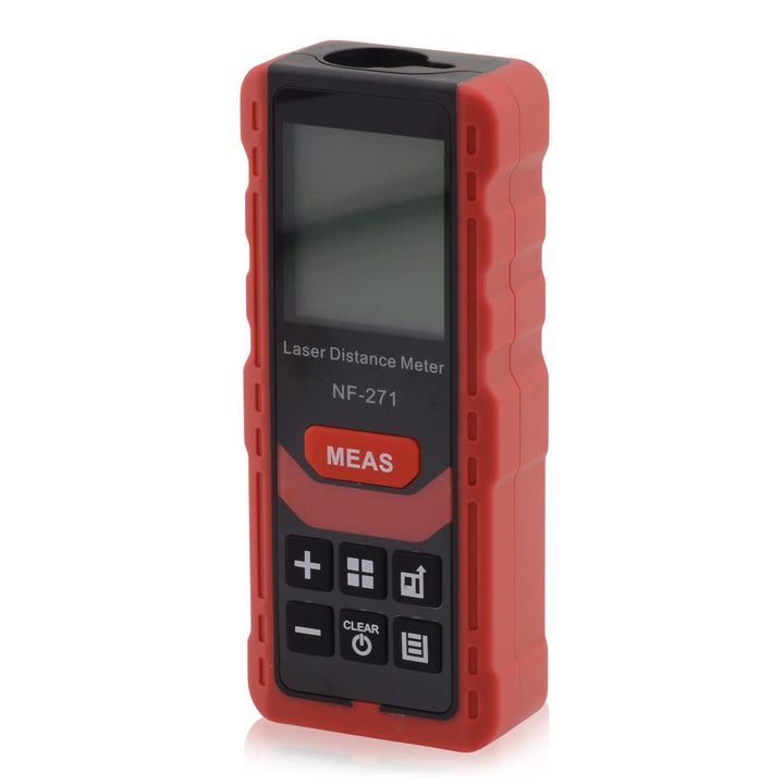 Laser Distanzmessgerät IP54 Reichweite, Entfernung 100 oder 70 Meter LCD Hintergrundbeleuchtung, mit