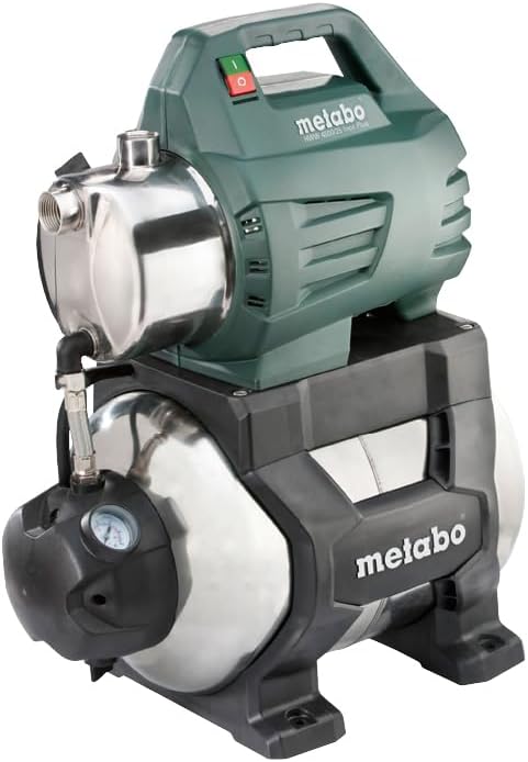 Metabo Hauswasserwerk HWW 4500/25 Inox Plus (600973000) Karton, Nennaufnahmeleistung: 1300 W, Max. F