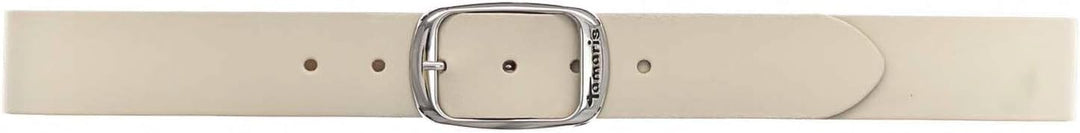 Tamaris Gürtel Essential Classics TB0002L01 Damen Gürtel Uni 75 Hellbeige, 75 Hellbeige