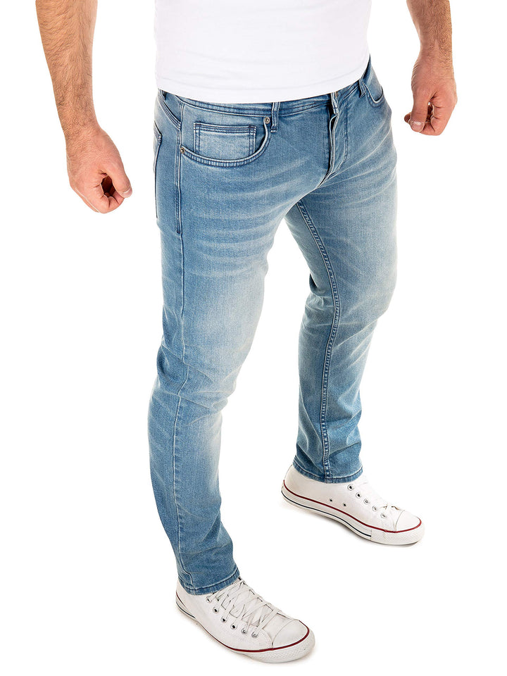WOTEGA Herren Jeans Alistar Slim Fit 29W / 30L Blau (Captains Blue 184020), 29W / 30L Blau (Captains