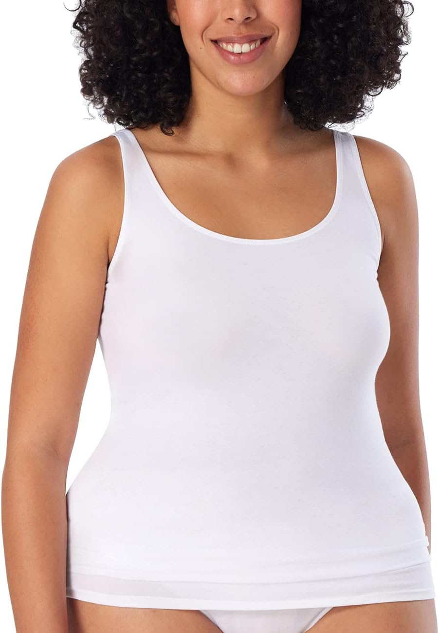 Schiesser Damen Unterwäsche (2er Pack) 34 Weiss_174389, 34 Weiß_174389