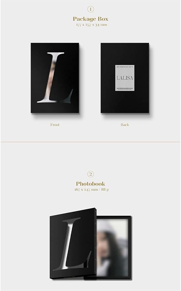 Lalisa Lisa First Single Album [inkl. Vorbestellung] (BLACK VER.), BLACK VER.