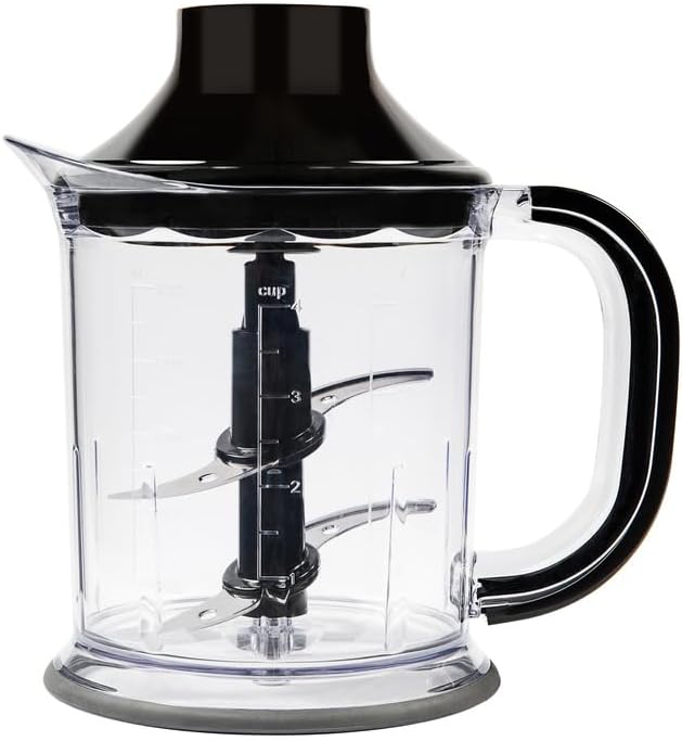 arnica Diva Trend Set Stabmixer - 1200W - Edelstahl Mixstab mit Zerkleinerer Schneebesen - Turbo Fun