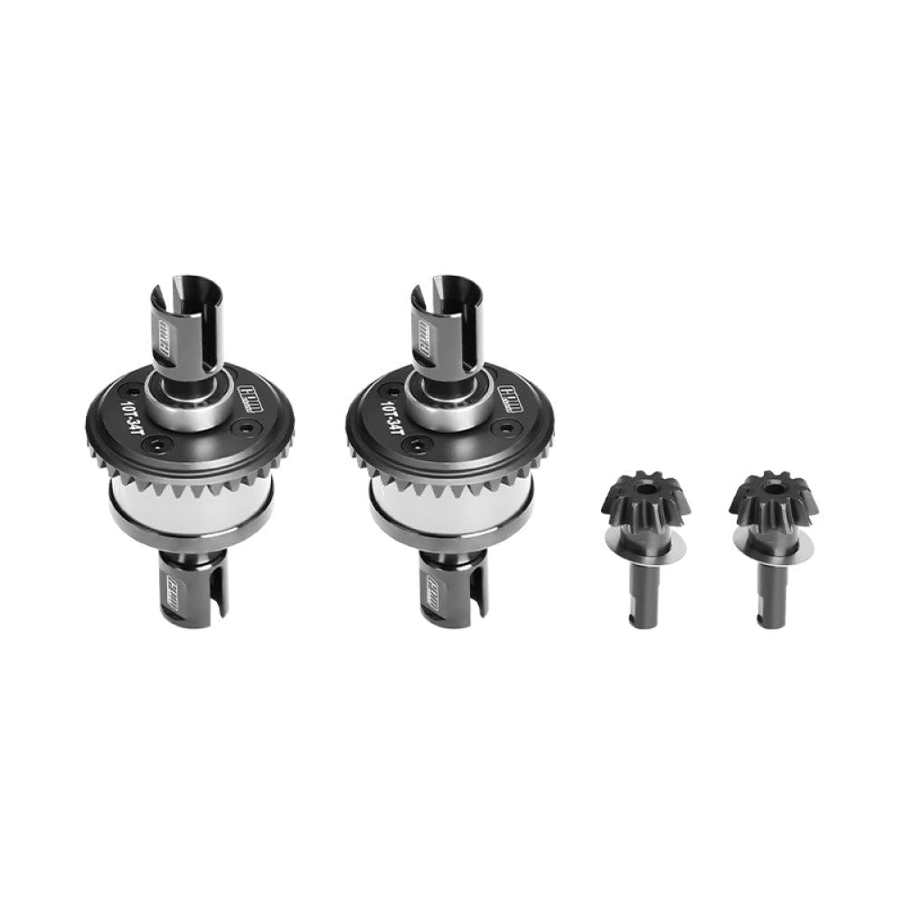 GPM Steel+Aluminium Front and Rear Complete Differential Set for Arrma 1:8 KRATON 6S V6 / Notorious