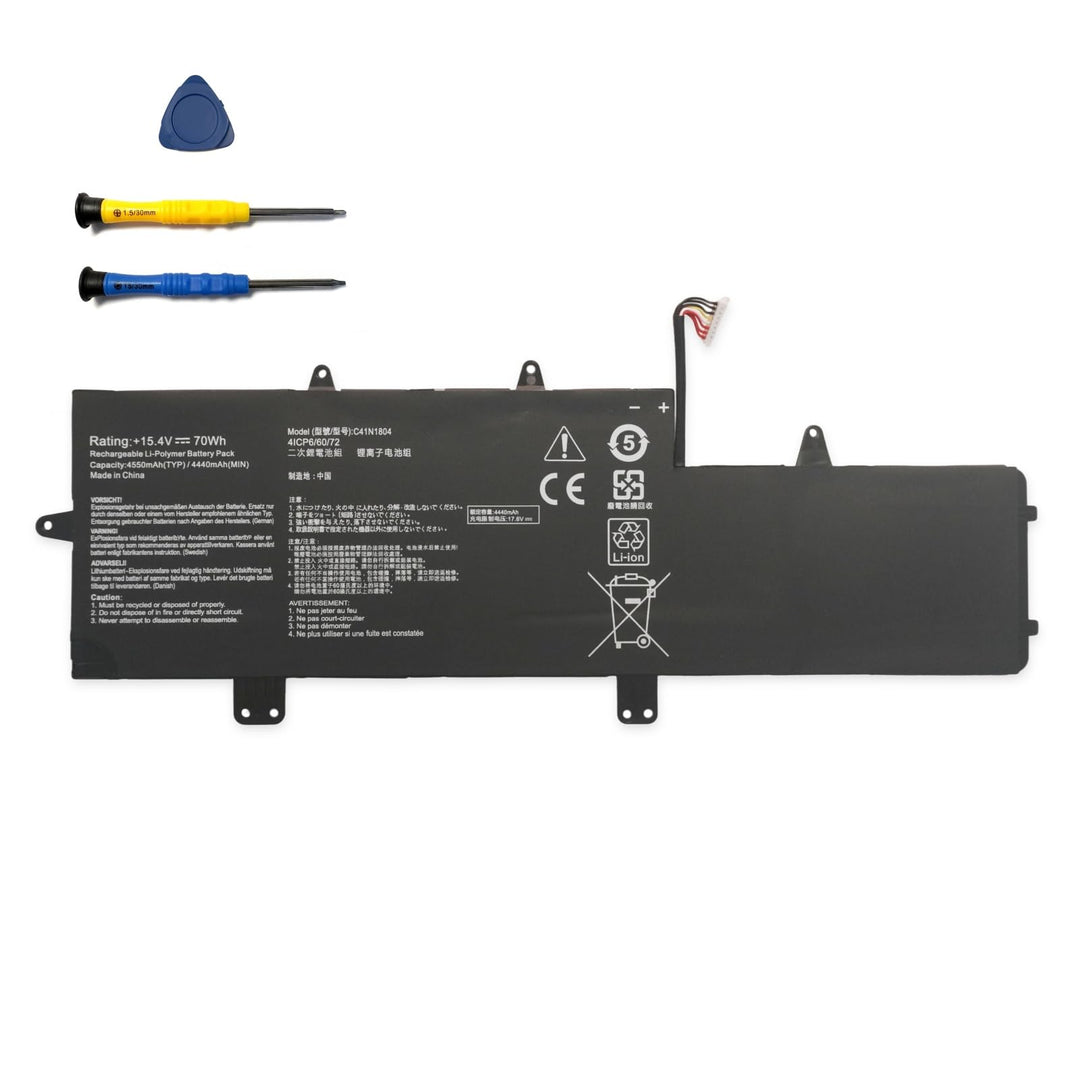 C41N1804 Laptop-Akku-Ersatz für Asus ZenBook Pro 14 UX450FDX UX450FD UX480 UX480FD UX450FDX-1A UX450