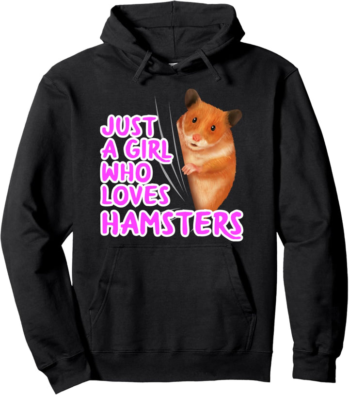 Goldhamster Outfit Damen Mädchen Tierfreund Geschenk Hamster Pullover Hoodie
