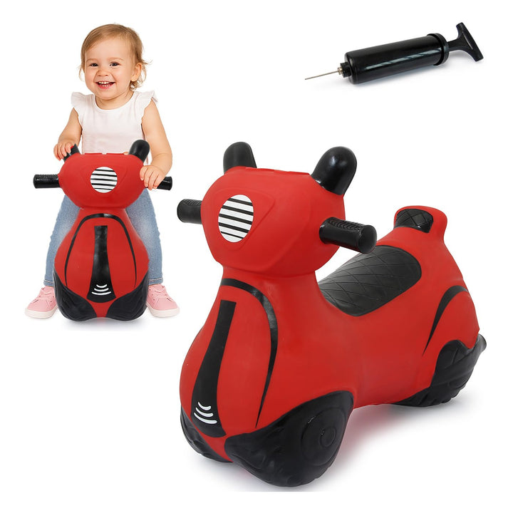 JAMARA 460572 - Hüpfroller - BPA-Frei, bis 50 kg, fördert den Gleichgewichtssinn und die motorischen