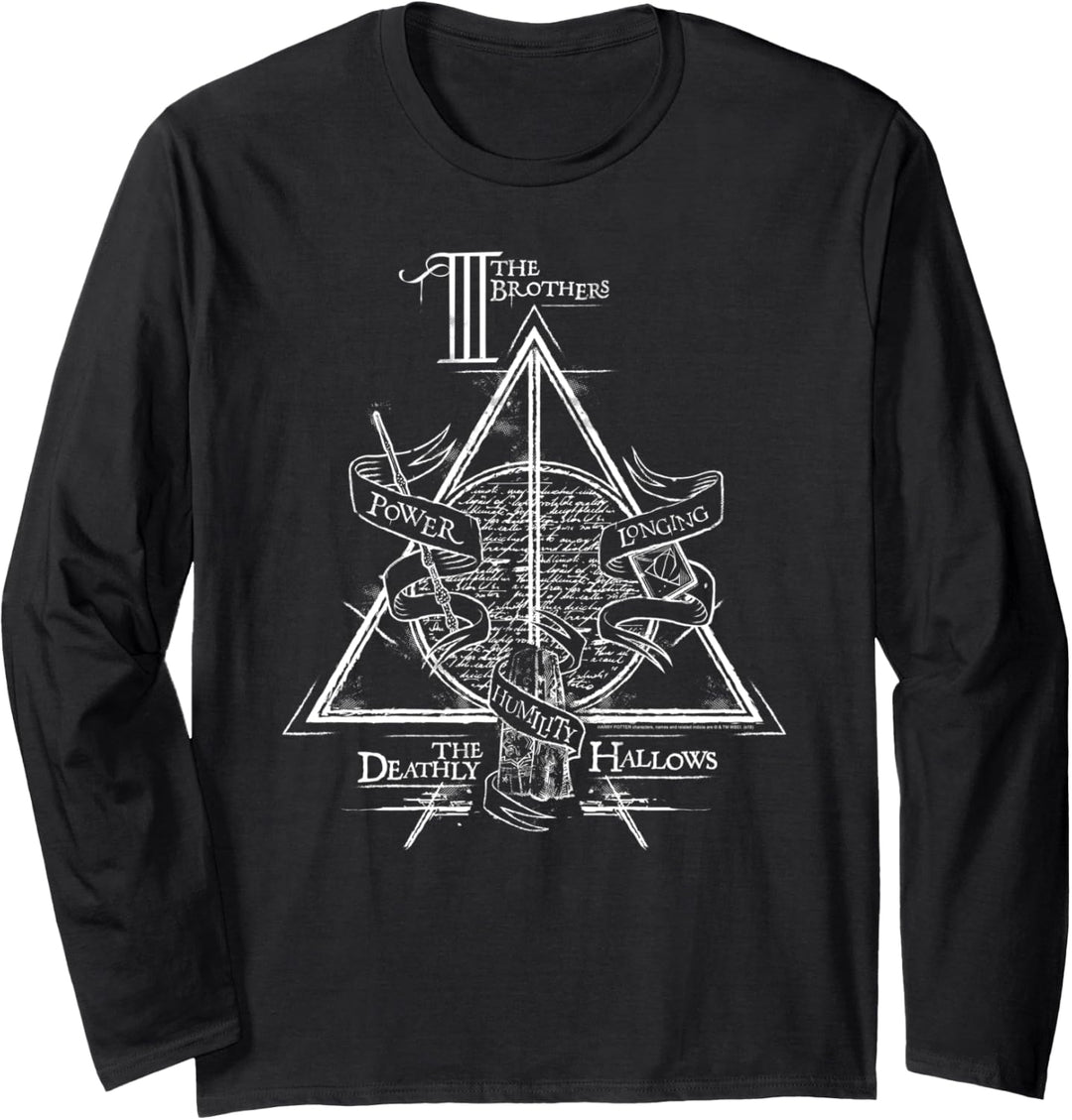 Harry Potter The Brothers: The Deathly Hallows Langarmshirt
