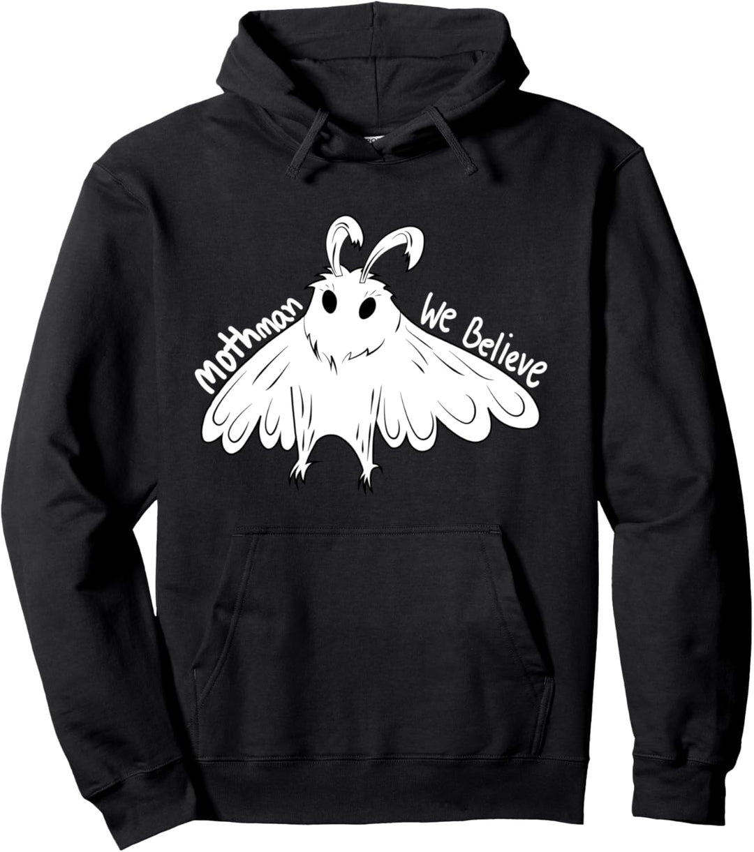 Mottenmann Mothman Cryptid Cryptozoology Point Pleasant WV Pullover Hoodie