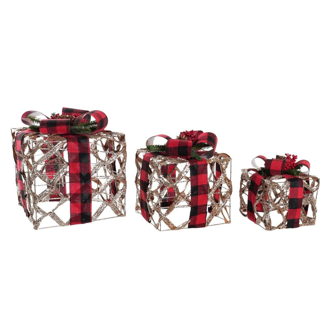 DKD Home Decor Deko-Boxen-Set, Standard