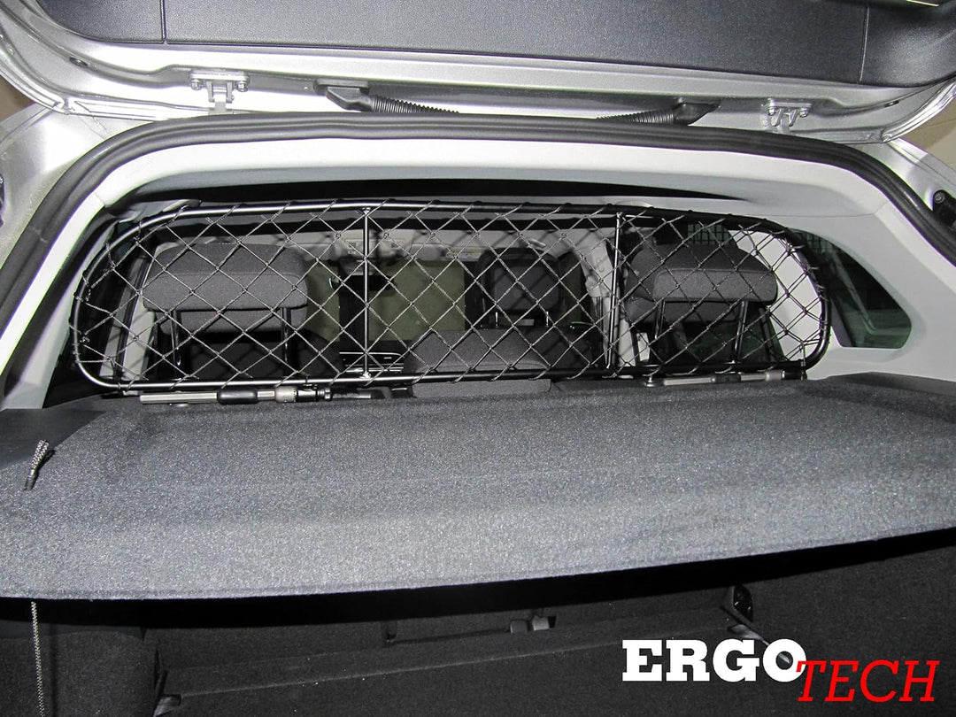 ERGOTECH Trennnetz Trenngitter kompatibel mit Volkswagen Tiguan (ab BJ 2016) RDA65-S8, für Hunde und