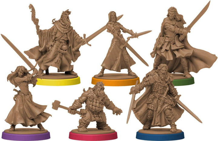 CMON, Zombicide: Black Plague, Grundspiel, Kennerspiel, Dungeon Crawler, 1-6 Spieler, Ab 14+ Jahren,