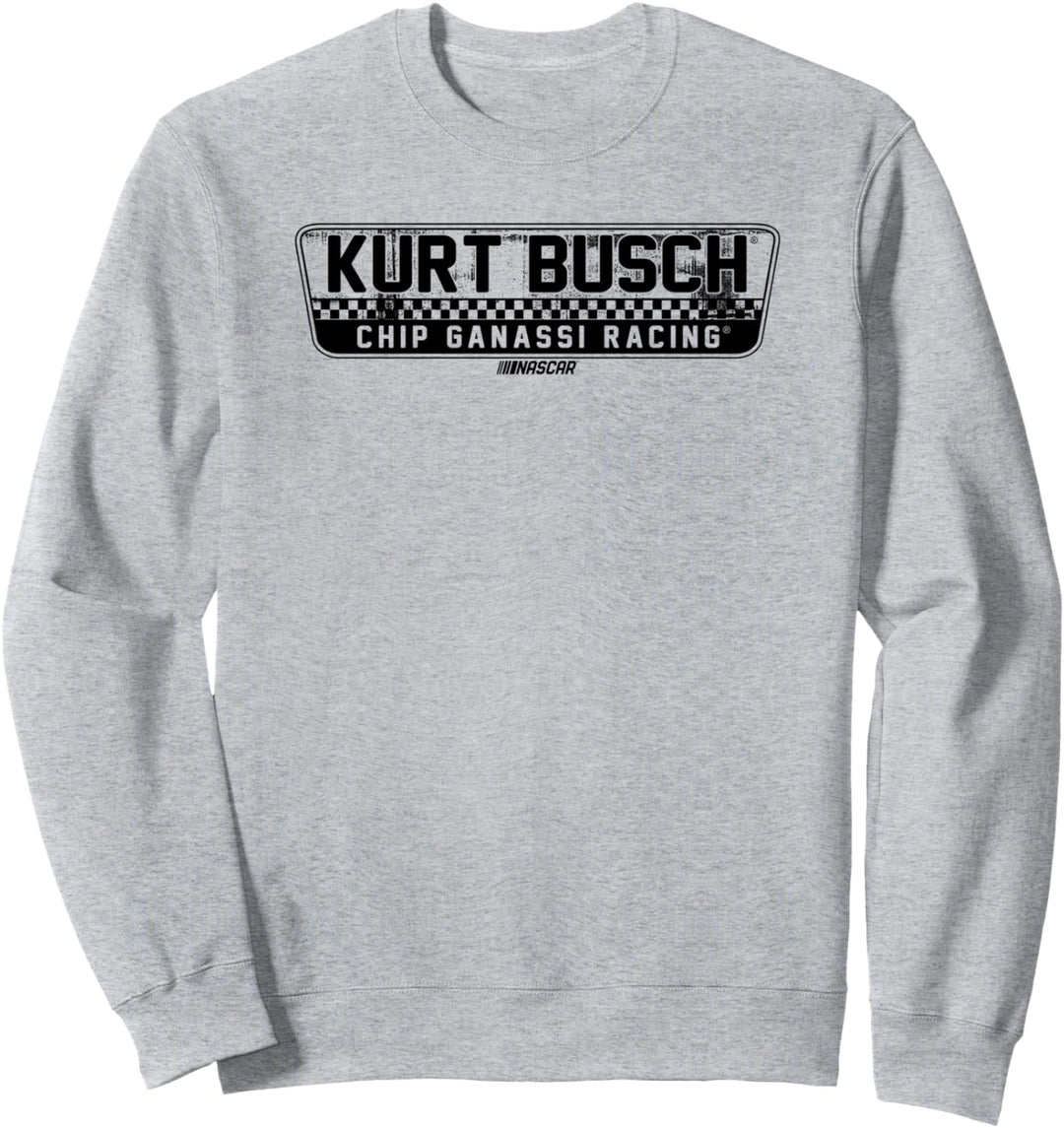 NASCAR - Kurt Busch - Waving Flag Sweatshirt