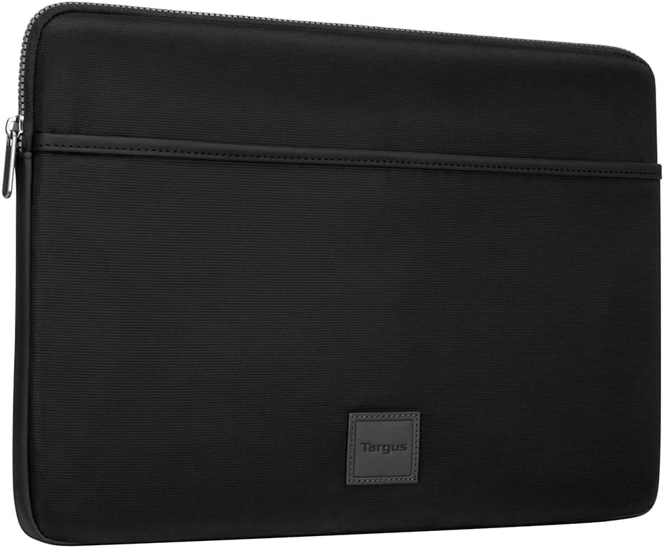 Targus® 39,6 cm Urban Sleeve schlank und leicht mit einem stilvollen Äusseren (TBS933GL) Schwarz Ärm