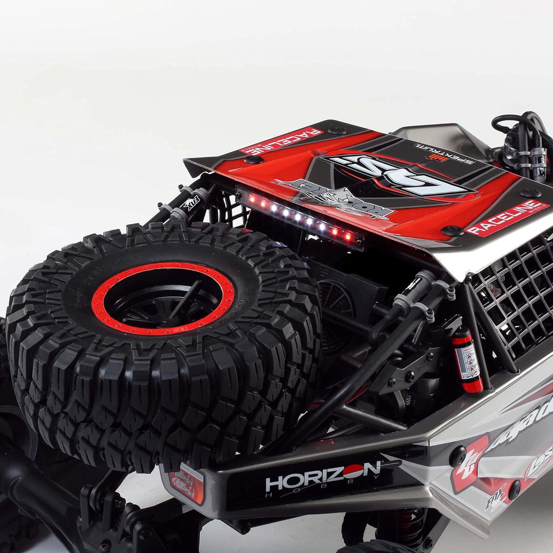 LOSI 1/6 Super Rock Rey V2 4X4 Rock Racer Brushless RTR, Gray
