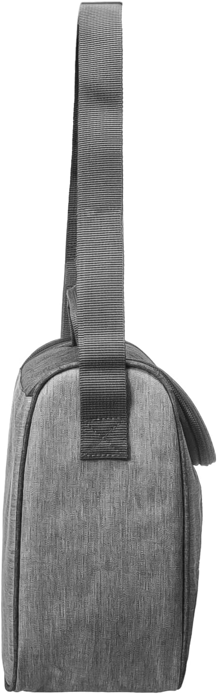 anndora Kühltasche hellgrau - Modellwahl 04 Liter - hellgrau meliert, 04 Liter - hellgrau meliert