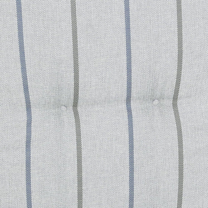 Bequeme und attraktive Polsterauflagen für Hochlehner-Gartenstühle (6er-Set, Stripes Exclusive hellg