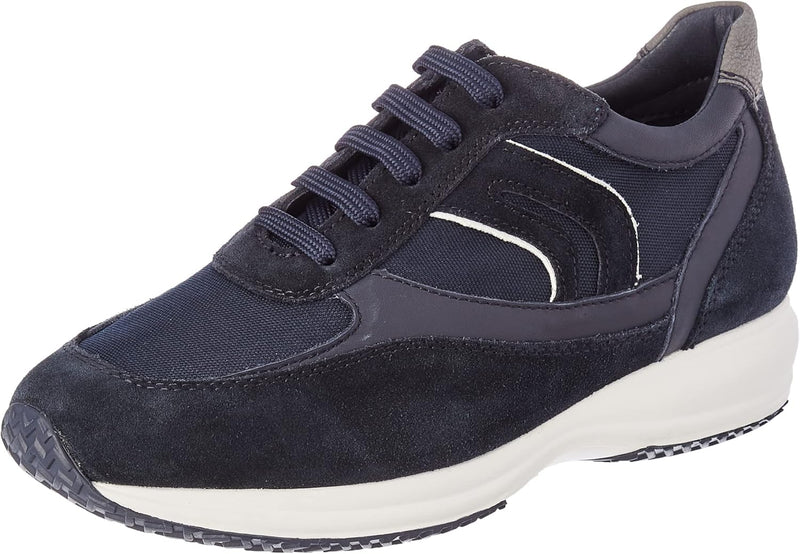Geox Uomo Happy Sneaker, Navy, 41 EU