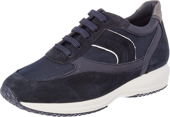 Geox Uomo Happy Sneaker, Navy, 41 EU