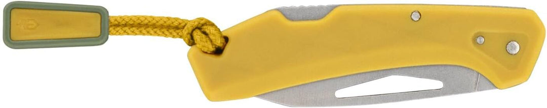 Gerber Taschenmesser mit Zugband, LST Mini, 440A Wharncliffe-Edelstahlklinge, Griffschalen aus glasf