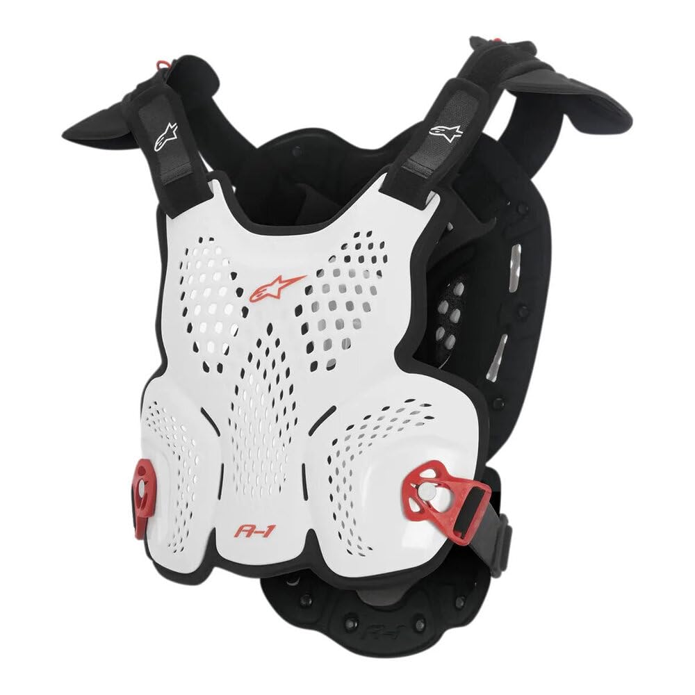 Alpinestars XXL Weiss Schwarz Rot, XXL Weiß Schwarz Rot