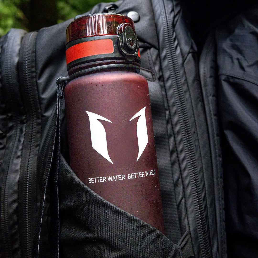 Super Sparrow Trinkflasche - Tritan Wasserflasche - 350ml, 500ml, 750ml, 1000ml - BPA-frei - Ideale