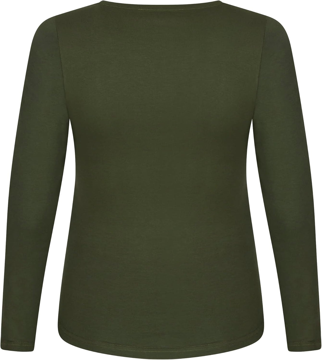 M.M.C. Umstandsshirt 3er Set unifarben Umstandsmode Schwangerschaft Schwangerschaftsshirt, Langarm S
