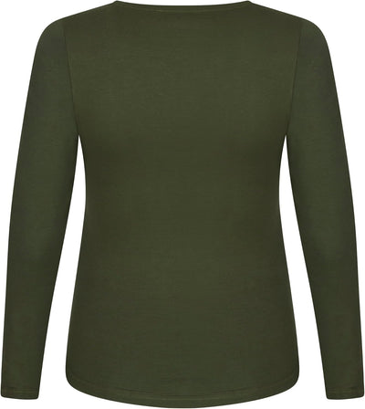 M.M.C. Umstandsshirt 3er Set unifarben Umstandsmode Schwangerschaft Schwangerschaftsshirt, Langarm S