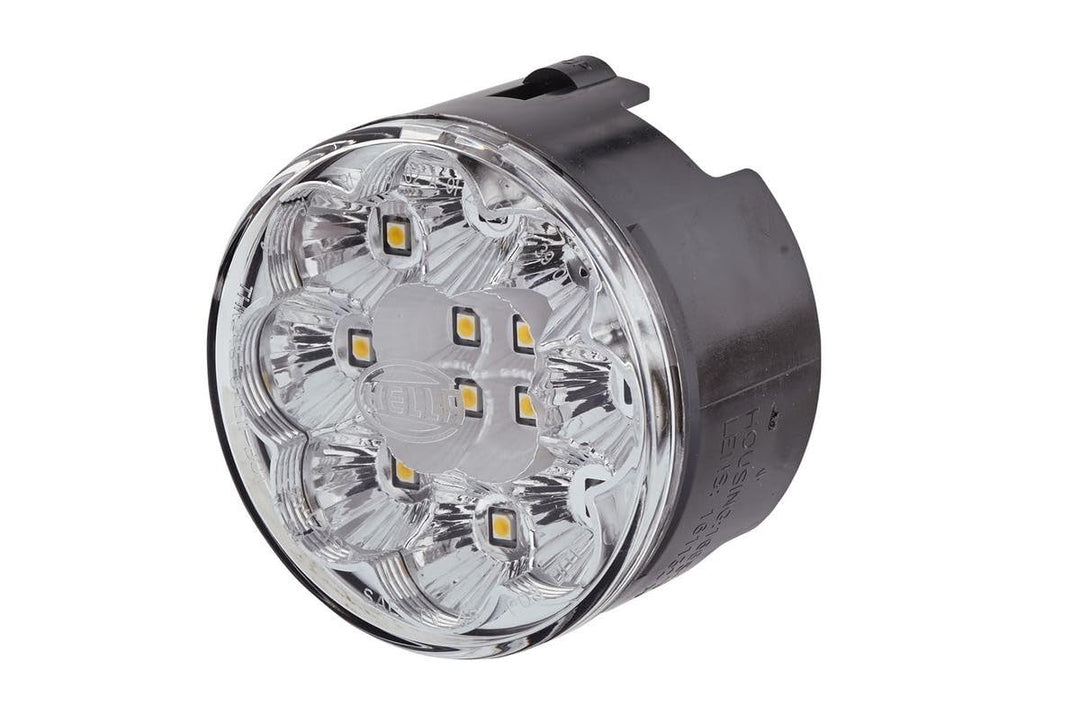 HELLA - Positionsleuchte - LED - 24V - Einbau/geschraubt - Lichtscheibenfarbe: glasklar - Menge: 1 -