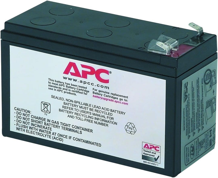 APC RBC17 - Ersatzbatterie für Unterbrechungsfreie Notstromversorgung (USV) von APC & APCRBC110 - Er