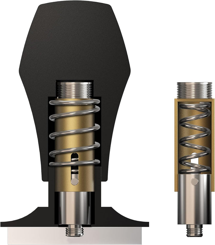 Normcore Kaffee Tamper 58.5mm- Kaffeemehlpresser – stilvoller Espresso-Stempel als Barista Tamper-Se