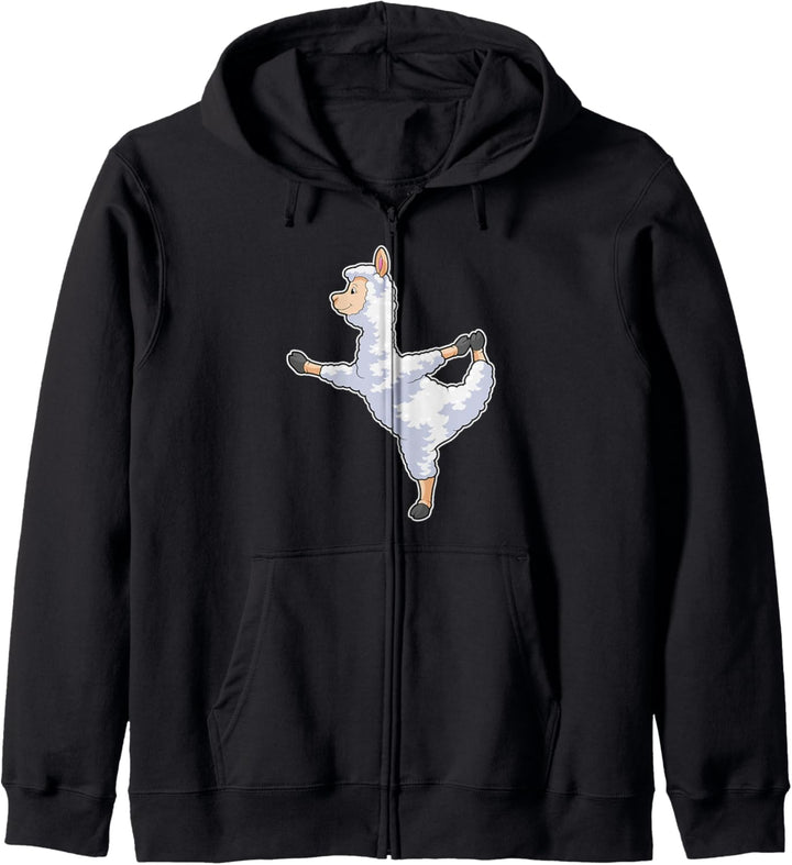 Lama Yoga Fitness Gymnastik Kapuzenjacke