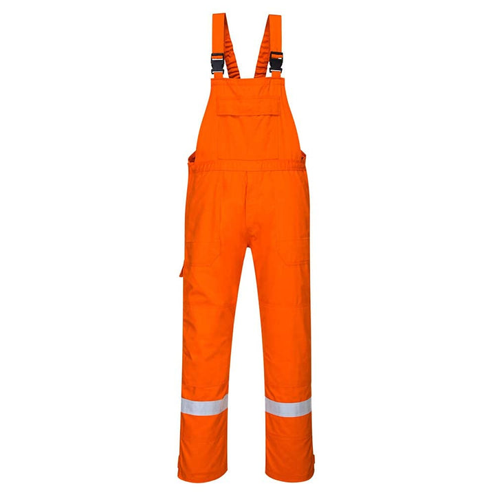 PORTWEST FR27 - Bizflame Plus Latzhose, 1 Stück, S, Orange, FR27ORRS S Orange, S Orange